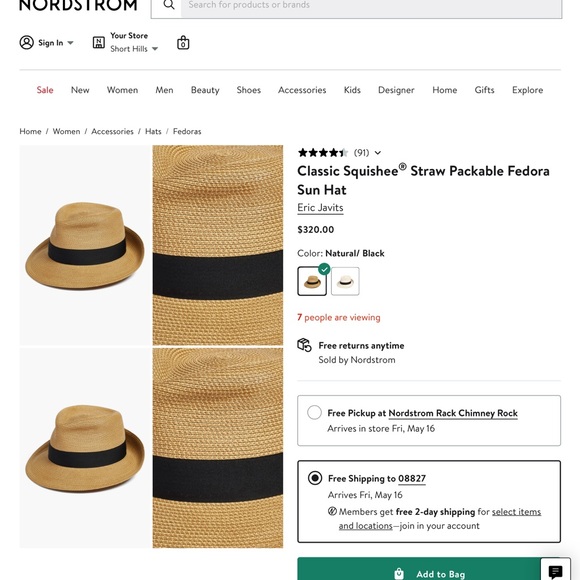 Erica javits fedora - Picture 3 of 3